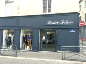 Devanture magasin Boudoir Bohême à Vienne 38