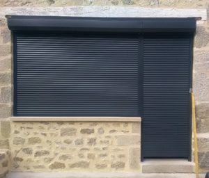 Volets roulants en aluminium Ral 7016