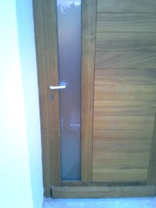 imposte avec vitrage opaque